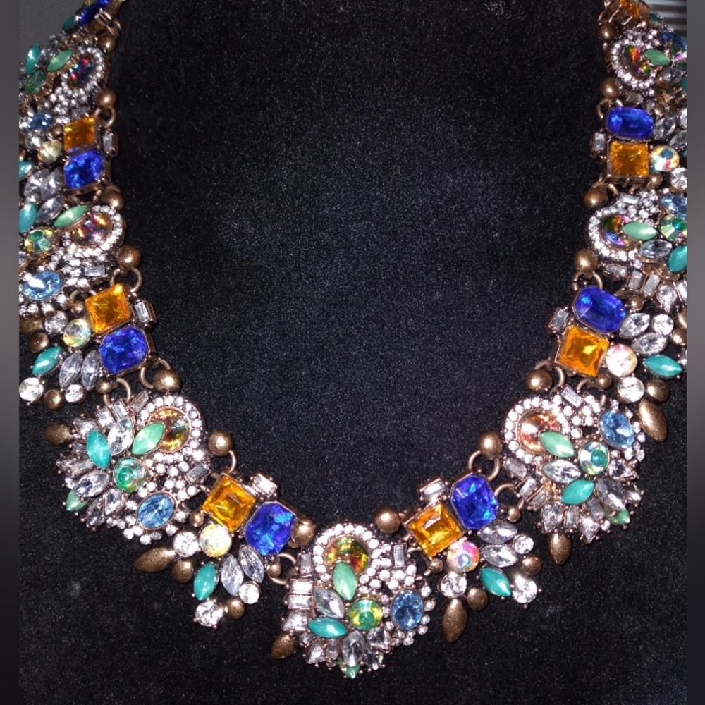 Dazzling Multicolor ZARA  Statement Necklace
